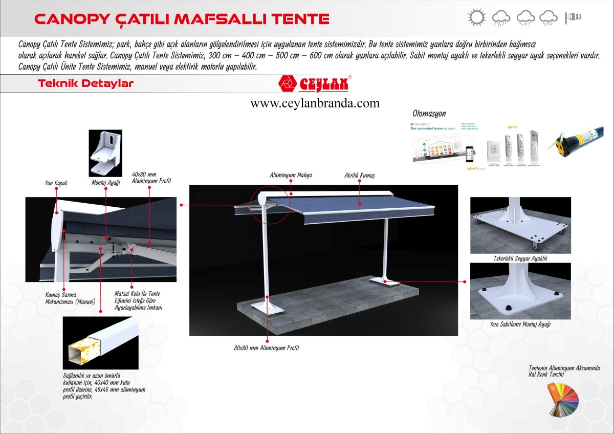 Catili Mafsalli Tente Eskisehir Tente Ceylan Branda Tente Branda Pergole